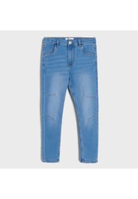 Sinsay - Jeansy regular - Niebieski. Kolor: niebieski. Materiał: jeans #1