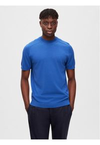 Selected Homme Sweter 16088646 Niebieski Regular Fit. Kolor: niebieski #1