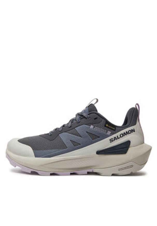 salomon - Salomon Trekkingi Elixir Activ Gore-Tex L47526500 Szary. Kolor: szary. Materiał: materiał