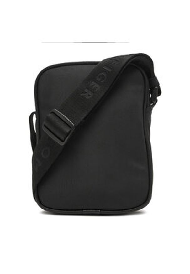 TOMMY HILFIGER - Tommy Hilfiger Saszetka Th Repreve Mini Reporter AM0AM13465 Czarny. Kolor: czarny. Materiał: materiał