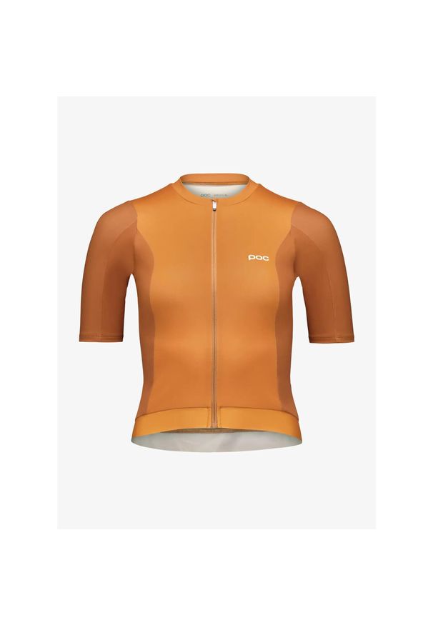 Koszulka kolarska damska POC Cadence Jersey. Kolor: pomarańczowy. Materiał: jersey. Sport: kolarstwo