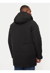 Karl Lagerfeld - KARL LAGERFELD Parka 455003 544515 Czarny Regular Fit. Typ kołnierza: dekolt w karo. Kolor: czarny. Materiał: syntetyk, bawełna #2