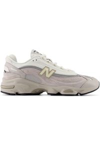 Buty unisex New Balance M1000MB – beżowe. Kolor: beżowy. Materiał: skóra, materiał. Szerokość cholewki: normalna