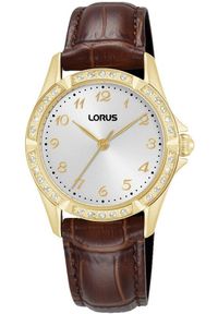 Zegarek Lorus Zegarek damski Lorus RG252YX9 brązowy. Kolor: brązowy #1