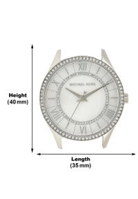 Michael Kors zegarek MK3900 damski kolor srebrny. Kolor: srebrny. Materiał: materiał #5