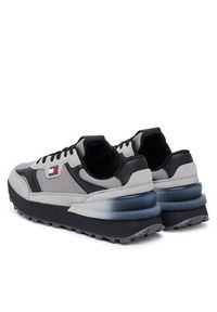 Tommy Jeans Sneakersy Tjm Technical Runner EM0EM01738 Szary. Kolor: szary. Materiał: materiał #4