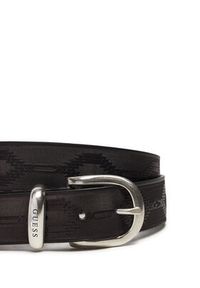 Guess Pasek Męski Designed Folk Belt M4BZ32 L0VH0 Czarny. Kolor: czarny. Materiał: skóra #2