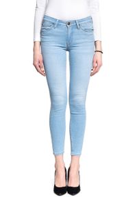 Lee - DAMSKIE SPODNIE JEANSOWE LEE Scarlett BLEACHED AZUR L526PQXL 112111813