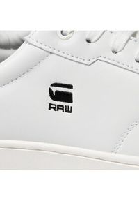 G-Star RAW - G-Star Raw Sneakersy Cadet Lea M 2142 002509 Biały. Kolor: biały. Materiał: skóra #6