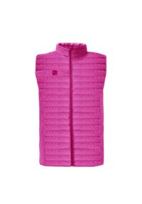 Kamizelka pikowana Givova Grecia S. Kolor: różowy. Sezon: zima #1