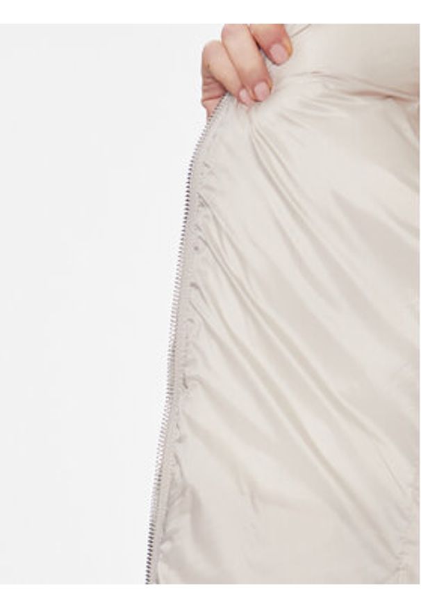 Calvin Klein Kurtka zimowa K20K207069 Écru Regular Fit. Materiał: syntetyk. Sezon: zima