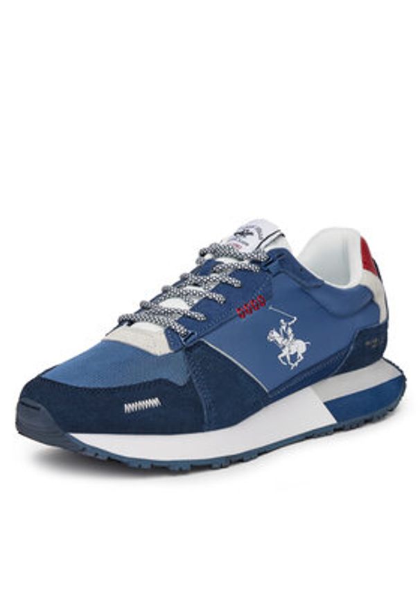 Beverly Hills Polo Club Sneakersy CRUZ MIX Granatowy. Kolor: niebieski. Materiał: materiał