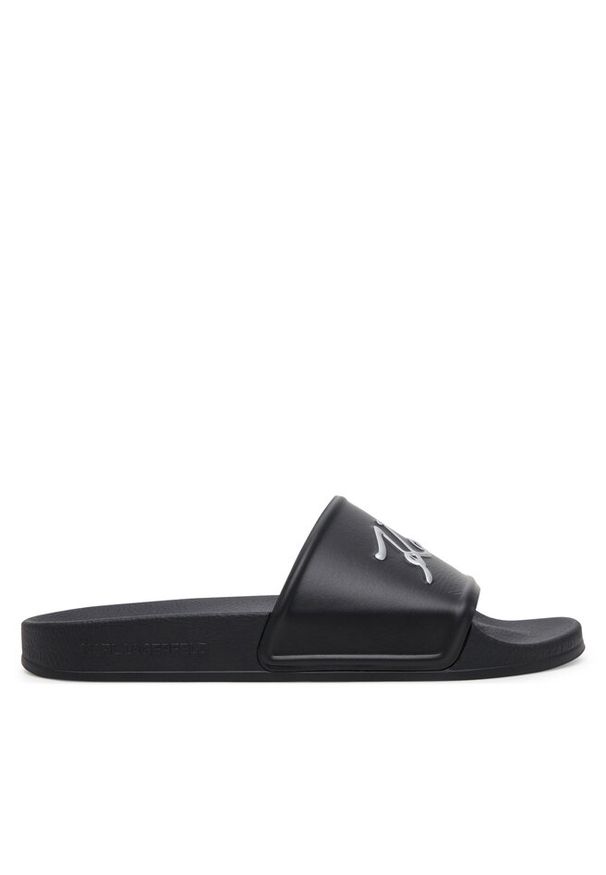 Karl Lagerfeld - Klapki KARL LAGERFELD. Kolor: czarny