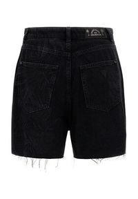 Guess Szorty jeansowe Manola W3GD50 D4ZM1 Czarny Loose Fit. Kolor: czarny. Materiał: jeans, bawełna #3