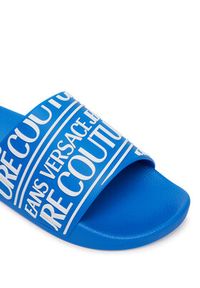 Versace Jeans Couture Klapki 80YA3SQ1 71352 214 Granatowy. Kolor: niebieski. Materiał: syntetyk #6