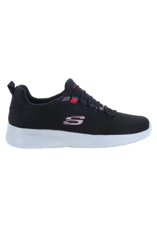 skechers - Buty na co dzień męskie SKECHERS DYNAMIGHT siateczka. Okazja: na co dzień. Kolor: czarny. Sport: fitness