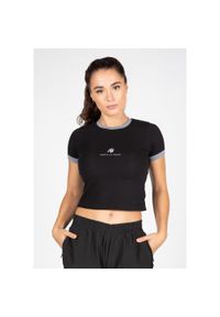 GORILLA WEAR - New Orleans Cropped Koszulka - Czarny - M. Kolor: czarny. Sport: fitness