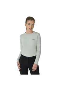 WEATHERBEETA - Damska koszulka z długim rękawem Weatherbeeta Relaxed. Kolor: zielony. Długość rękawa: długi rękaw. Długość: długie. Styl: elegancki #1