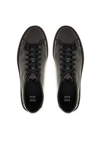 BOSS Sneakersy Kieran 50552854 Czarny. Kolor: czarny. Materiał: skóra, lakier #4