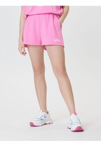 Sinsay - Szorty dresowe - różowy. Kolor: różowy. Materiał: dresówka #1