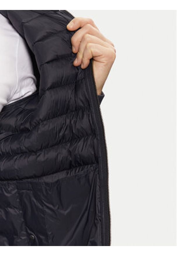 TOMMY HILFIGER - Tommy Hilfiger Kurtka przejściowa MW0MW37461 Granatowy Regular Fit. Kolor: niebieski. Materiał: bawełna