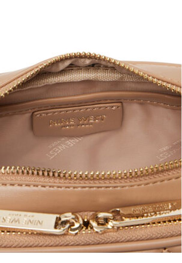 Nine West Torebka CEO-Greenwich-Glam-LX7669 Beżowy. Kolor: beżowy