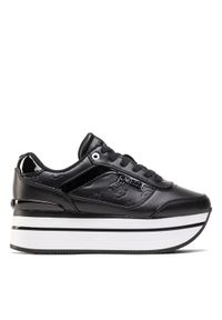Guess Sneakersy Hansin FL5HNS PEL12 Czarny. Kolor: czarny. Materiał: skóra