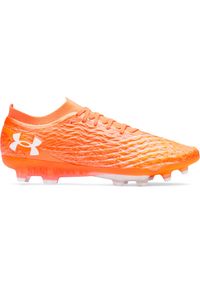 Buty piłkarskie Under Armour Magnetico Elite 5 FG. Kolor: pomarańczowy. Sport: piłka nożna #1