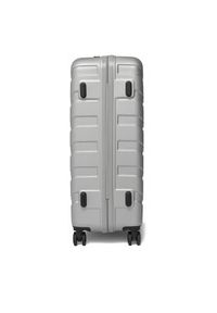 Gino Rossi - GINO ROSSI Walizka duża CEO-GIN-L-003-05-SILVER Srebrny. Kolor: srebrny #2