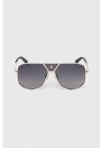 Philipp Plein okulary przeciwsłoneczne męskie kolor szary. Kolor: szary #2
