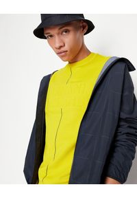 Armani Exchange - ARMANI EXCHANGE - Bawełniana żółta bluza z logowaniem. Kolor: żółty. Materiał: bawełna. Długość rękawa: długi rękaw. Długość: długie #3