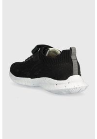 Primigi sneakersy dziecięce kolor czarny. Kolor: czarny. Materiał: materiał, guma #2
