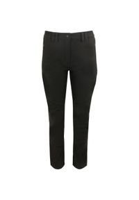 WOMEN\'S BEST - Glemo Miura Damskie Spodnie Softshell Czarne EU 46 - Wiatroszczelne. Kolor: czarny. Materiał: softshell. Sport: turystyka piesza #1