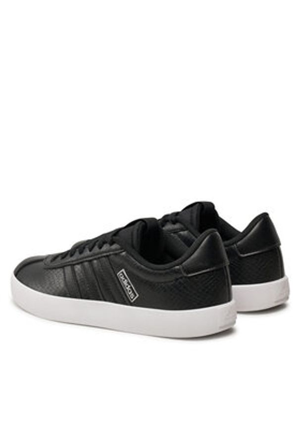 Adidas - adidas Sneakersy Vl Court 3.0 IH4802 Czarny. Kolor: czarny. Materiał: skóra