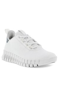 ecco - ECCO Sneakersy GRUUV W 21820360718 Biały. Kolor: biały. Materiał: skóra