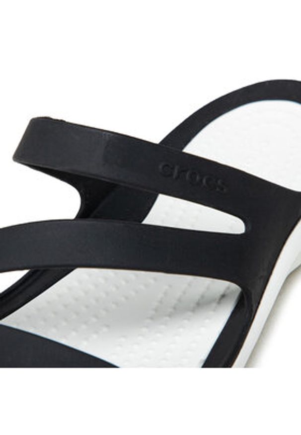 Crocs Klapki Swiftwater Sandal W 203998 Czarny. Kolor: czarny
