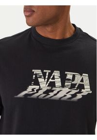 Napapijri T-Shirt Lodestar NP0A4FGY Czarny Regular Fit. Kolor: czarny. Materiał: bawełna #4