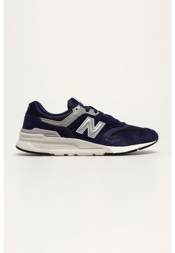 New Balance - Buty CM997HCE. Nosek buta: okrągły. Zapięcie: sznurówki. Kolor: niebieski. Materiał: guma