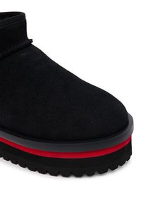 Tommy Jeans Śniegowce Tjw Flatform Snow Boot Suede EN0EN02841 Czarny. Kolor: czarny. Materiał: zamsz, skóra #6