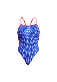 FUNKITA - Strój pływacki jednoczęściowy damski Funkita Strength One Piece. Kolor: niebieski