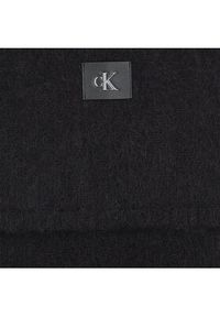Calvin Klein Jeans Szalik Minimal Monogram Textured Scarf K60K611264 Czarny. Kolor: czarny. Materiał: syntetyk