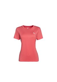 Aulp - Koszulka sportowa damska AULP TIKKY oddychająca szybkoschnąca techniczna. Kolor: czerwony, wielokolorowy, różowy #1