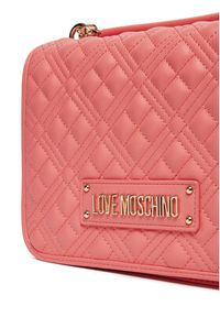 Love Moschino - LOVE MOSCHINO Torebka JC4000PP1MLA0464 Koralowy. Kolor: pomarańczowy. Materiał: skórzane #4