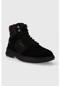 TOMMY HILFIGER - Tommy Hilfiger sneakersy CORE W MIX CORDURA HYBRID BOOT kolor czarny FM0FM04807. Zapięcie: sznurówki. Kolor: czarny. Materiał: guma #3