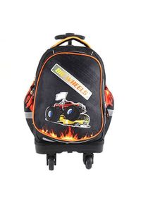 Target Docelowy wózek plecaka szkolnego, Duże koła, kolor czarny. Kolor: czarny #1