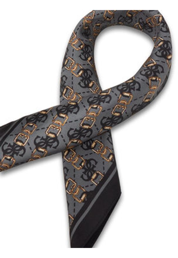 Guess Apaszka AW5454 SIL03 Szary. Kolor: szary. Materiał: jedwab