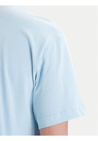 Versace Jeans Couture T-Shirt 80GAHT01 CJ00T Niebieski Regular Fit. Kolor: niebieski. Materiał: bawełna #2