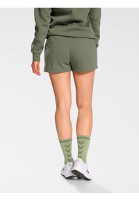 Damskie Szorty bawełniane Hummel Active. Kolor: zielony. Materiał: bawełna. Sport: fitness