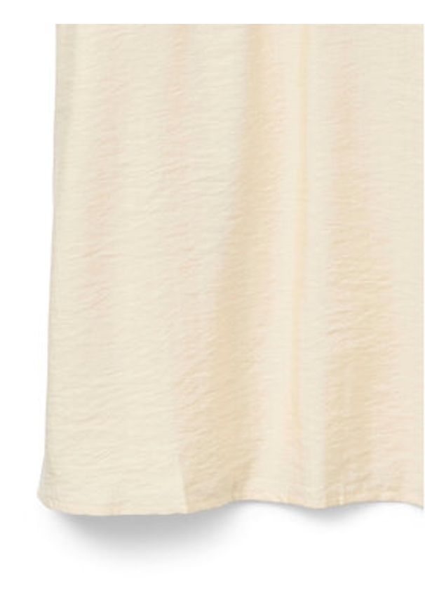 Vero Moda Top Denise 10329790 Beżowy Regular Fit. Kolor: beżowy. Materiał: wiskoza