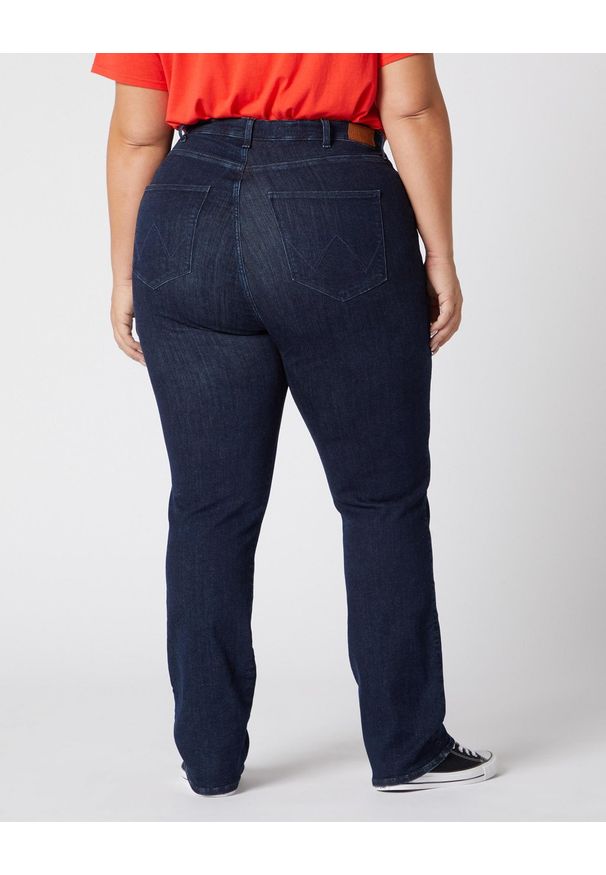 Wrangler - SPODNIE DAMSKIE WRANGLER STRAIGHT PLUS SUMMER RINSE W24TWX12F 112127976